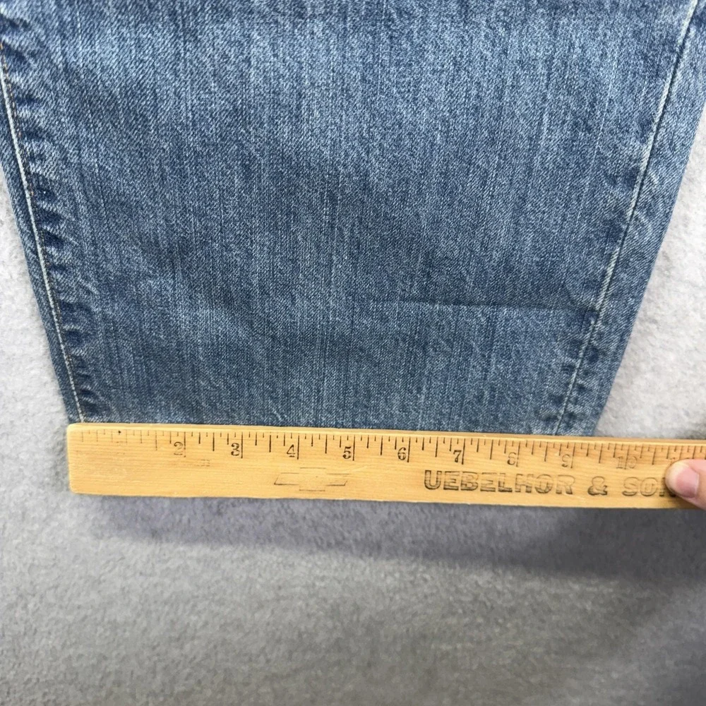 Polo Ralph Lauren Jeans Mens 44x30 Blue Hampton Relaxed Straight Denim Casual